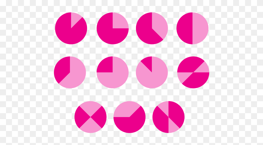 Pie Charts - Circle Clipart