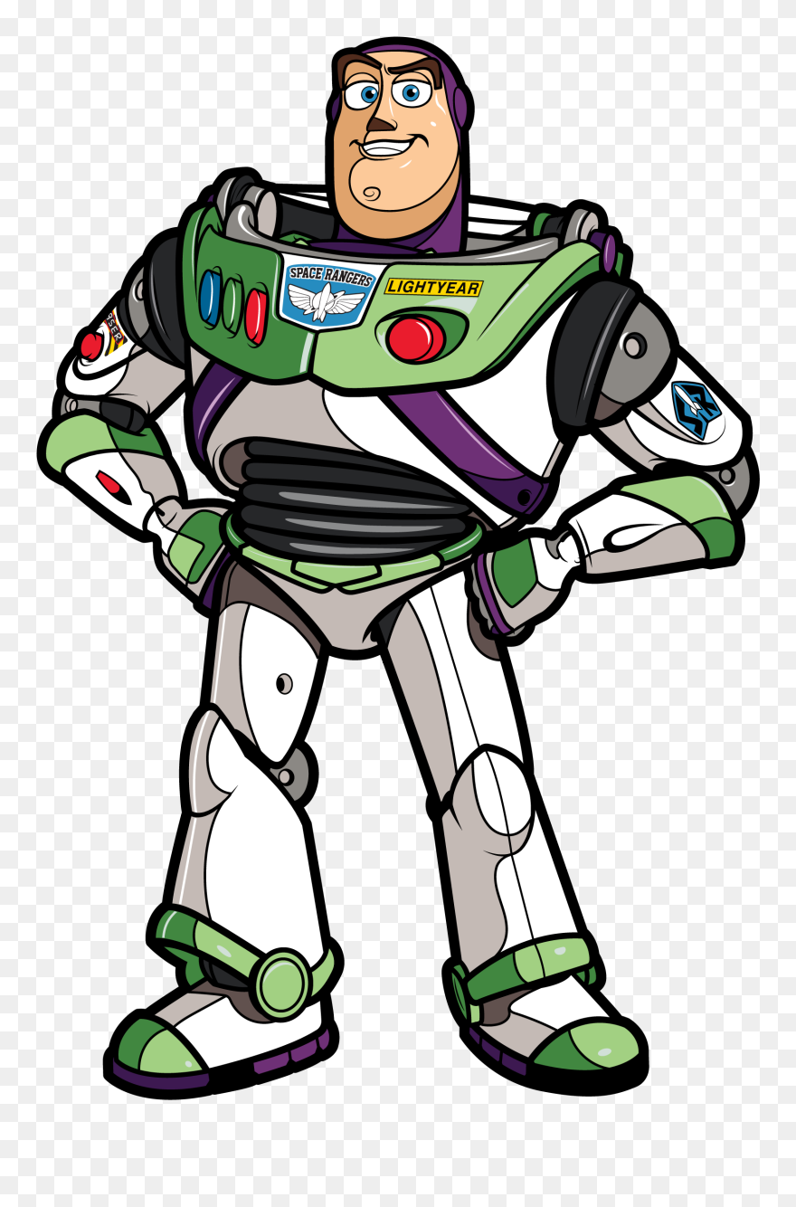 Buzz Lightyear Figpin Clipart