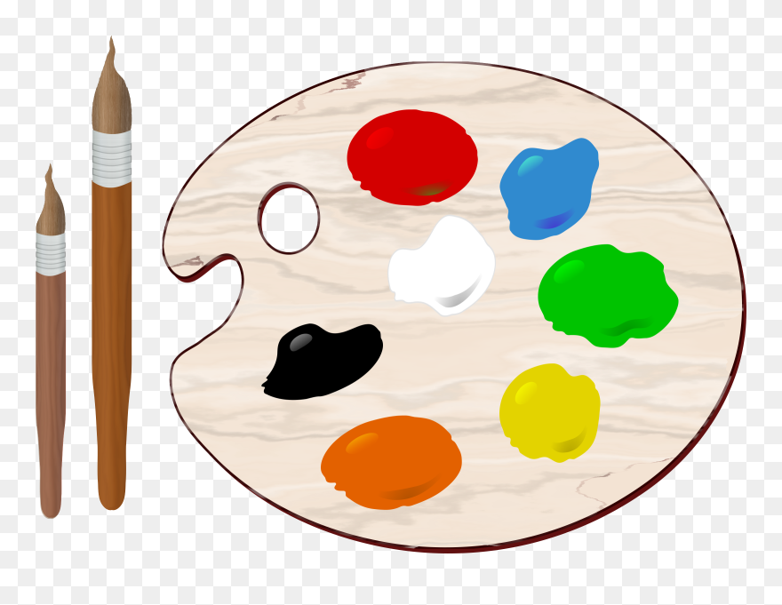 Paint Palette Clip Art Png Transparent Png