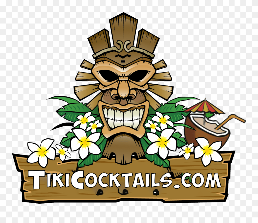 Tiki Cocktails, Tiki Bars, Tiki Cocktail Recipes, Tiki - Tiki Bar Cocktail Recipes Clipart