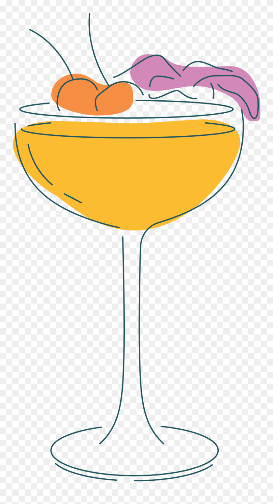 Classic Cocktail Clipart
