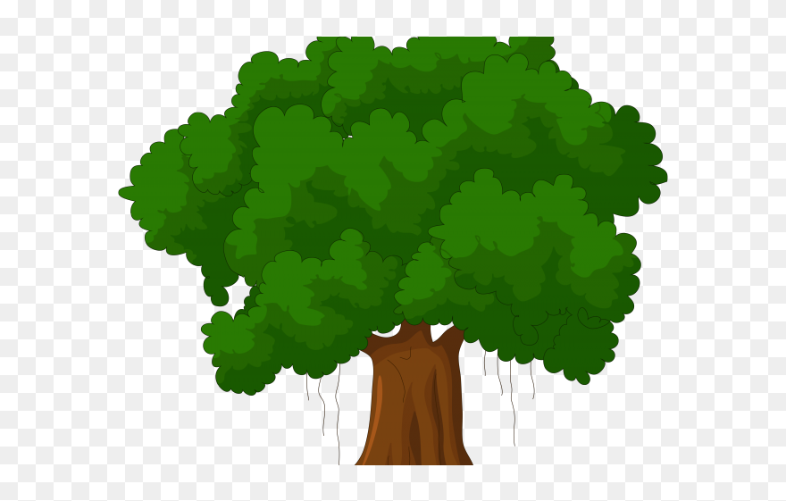 Cartoon Transparent Background Tree Clipart - Png Download