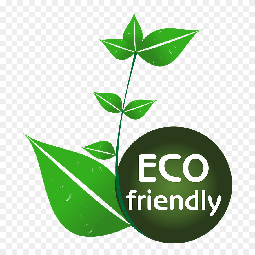 Eco Friendly Tag Clipart - Drawing Eco Friendly Environment - Png Download
