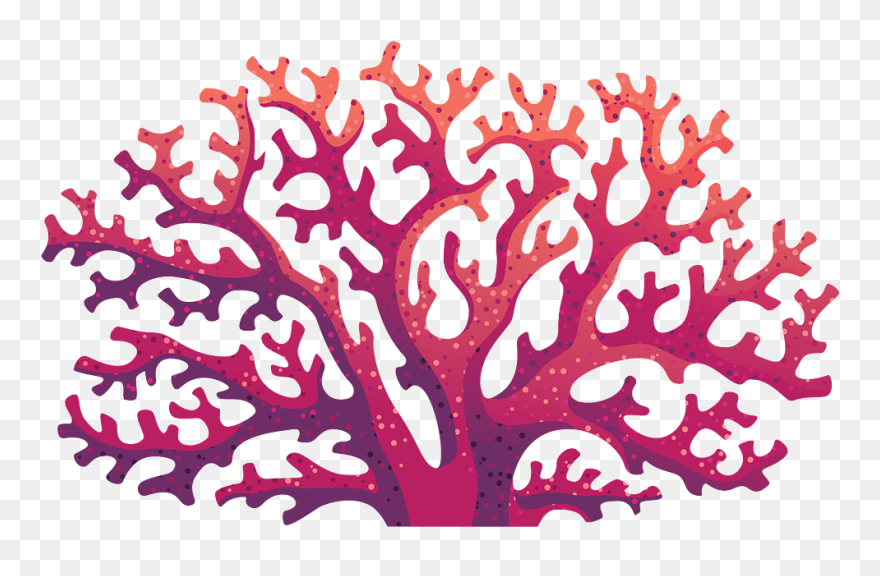 Under The Sea Coral Clipart , Png Download - Coral Clip Art Transparent Png