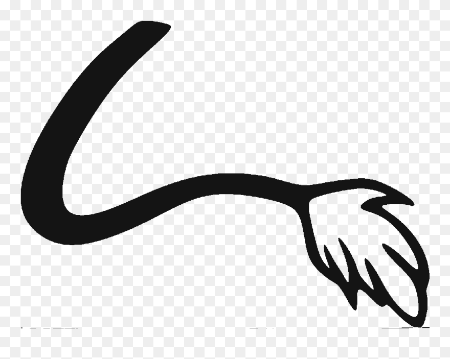 Download Tail Clipart Cow Tail - Queue De Vache - Png Download