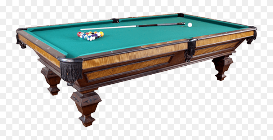 Billiards Clipart Transparent - Billiard Table Png