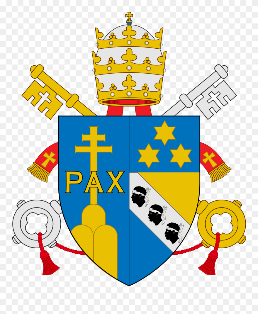 Coat Of Arms Pope Pius Xiii Clipart