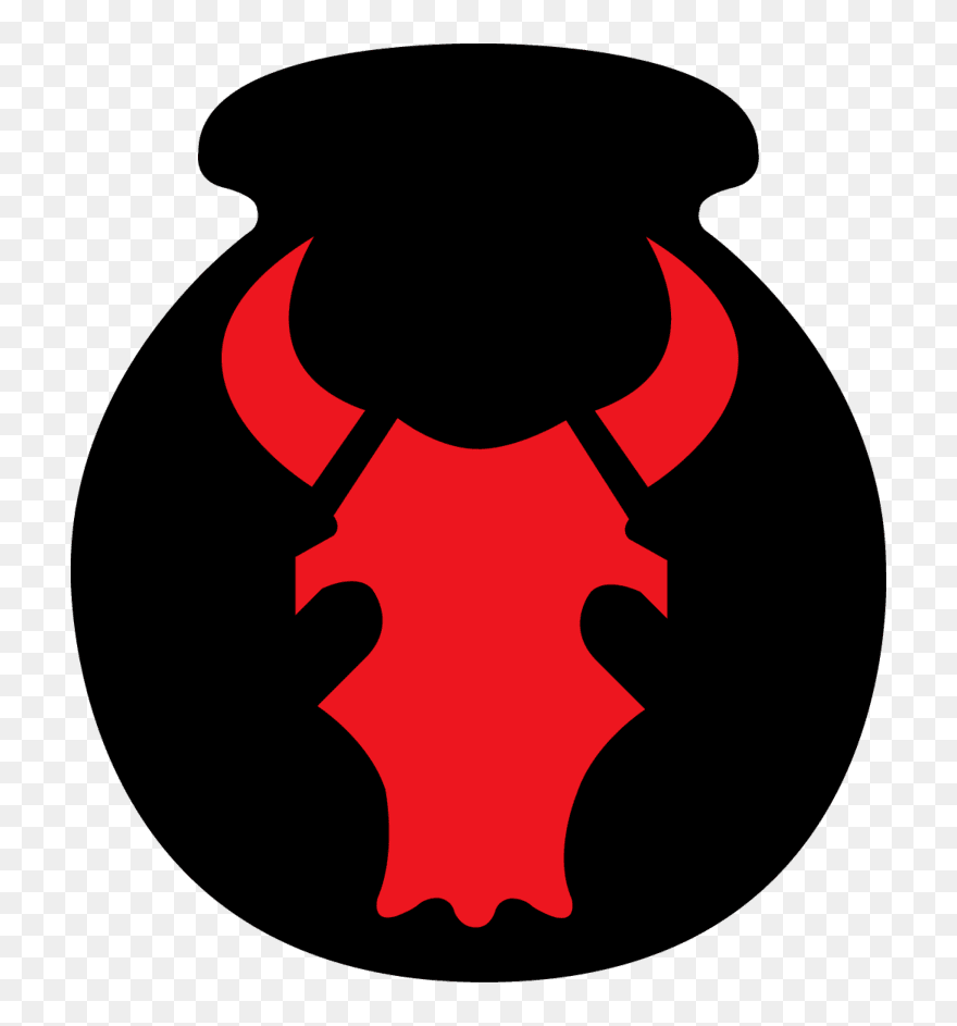 Minnesota National Guard - Red Bull 34th Infantry Division Clipart