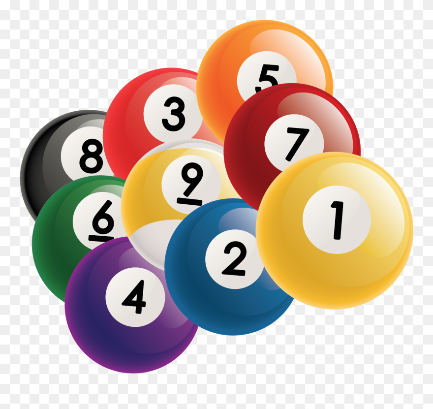 Billiards Clipart Pool Tournament - Transparent 9 Ball Pool - Png Download