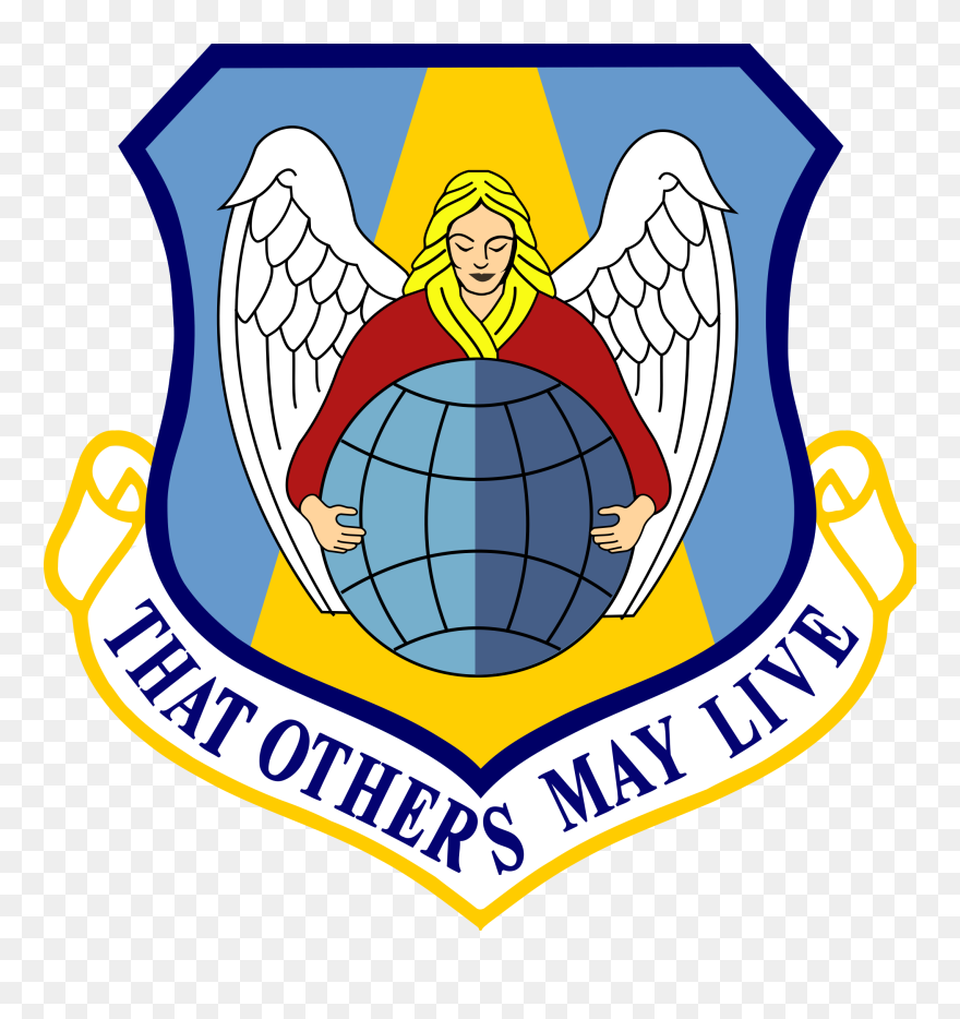 Aerospace Rescue & Recovery Service Emblem - 603d Air Operations Center Clipart