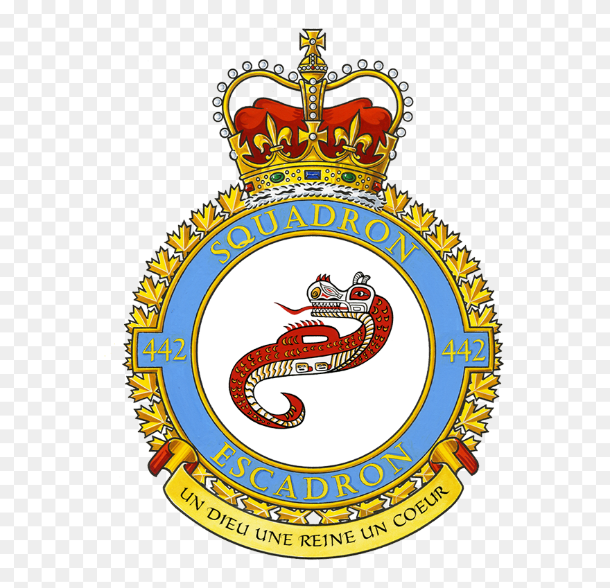 Canadian Air Force 401 Squadron Clipart