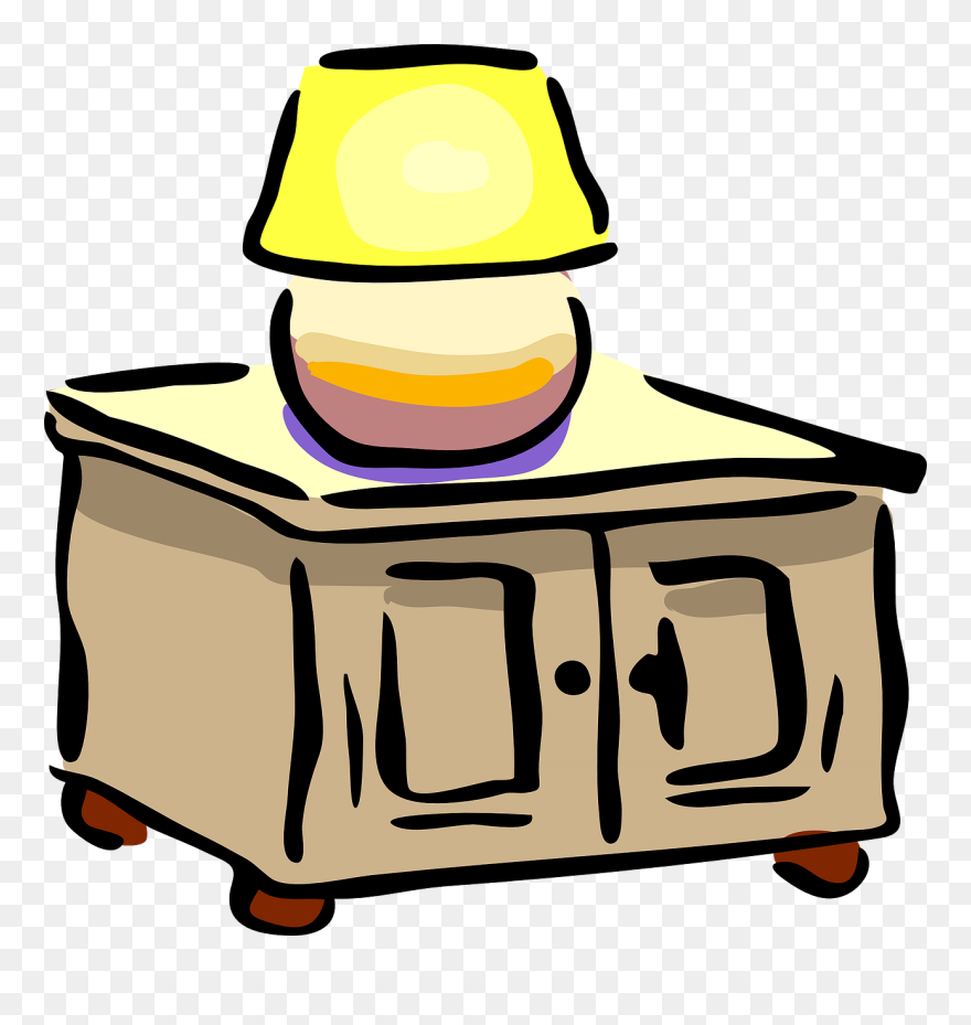 Under The - Night Stand Clip Art - Png Download