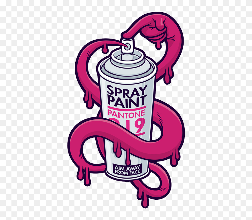 Spray Paint Logo Png Clipart