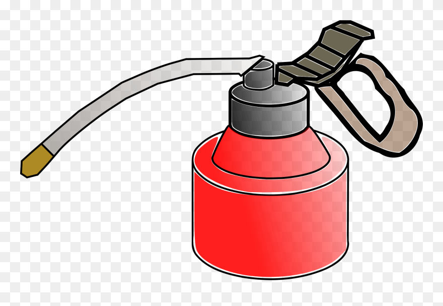 Spray,oil,oil Paint - Oil Can Clipart - Png Download