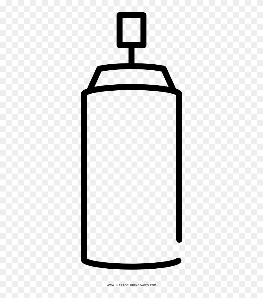 Transparent Spray Paint Can Clipart - Png Download
