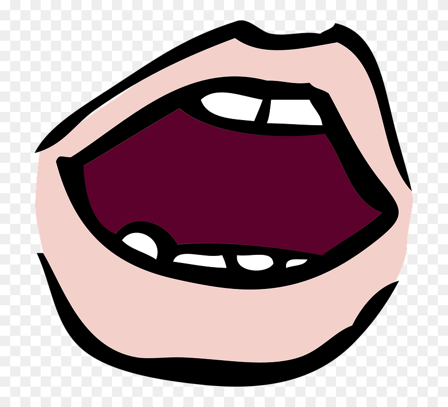 Teen Clipart Talking - Mouth Talking Gif Png Transparent Png