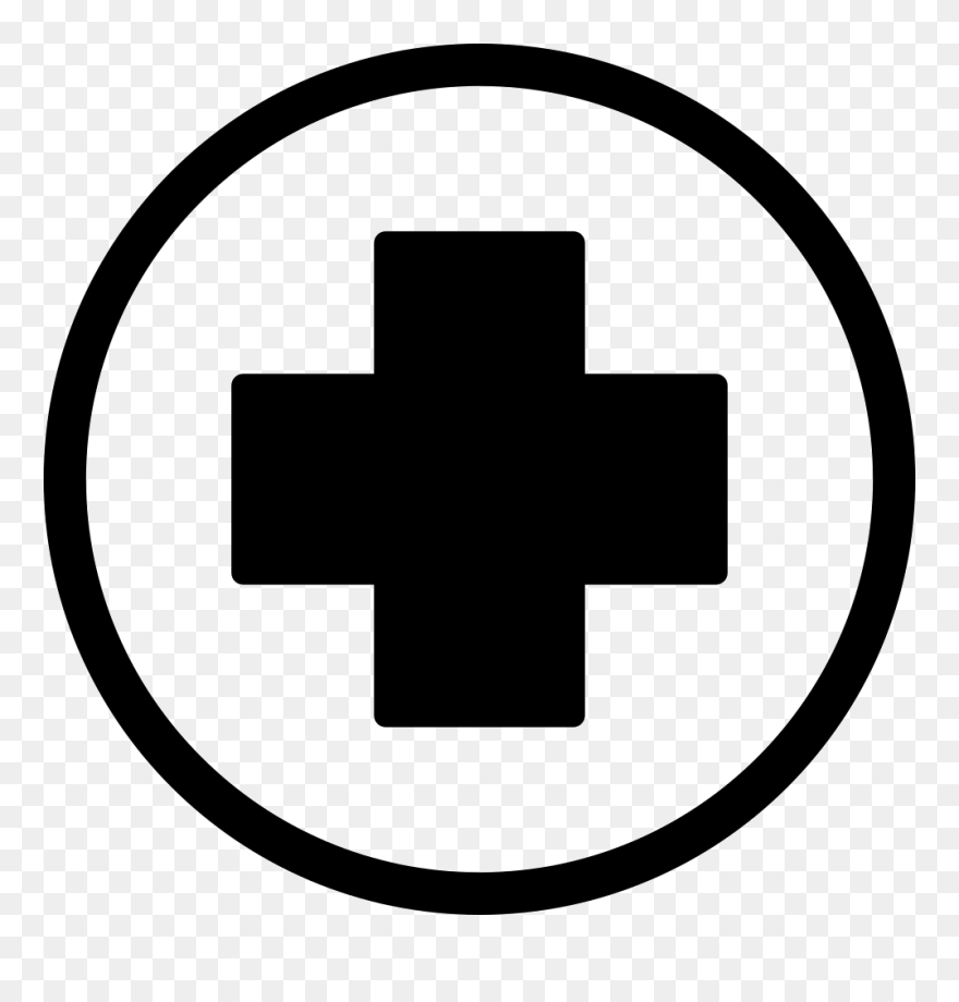 First Aid Cross Clipart Graphic Stock Basic First Aid - Blue Medical Cross Symbol - Png Download
