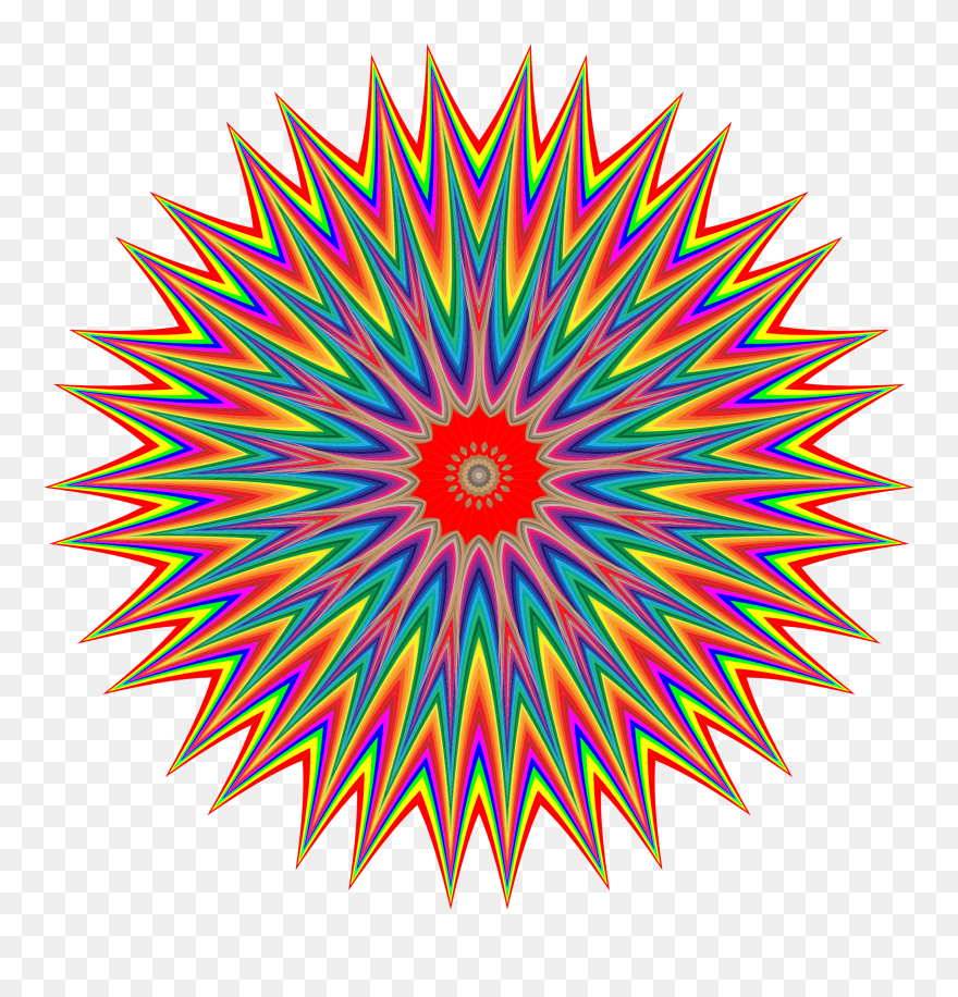 Transparent Color Burst Png - Doorprize Png Clipart