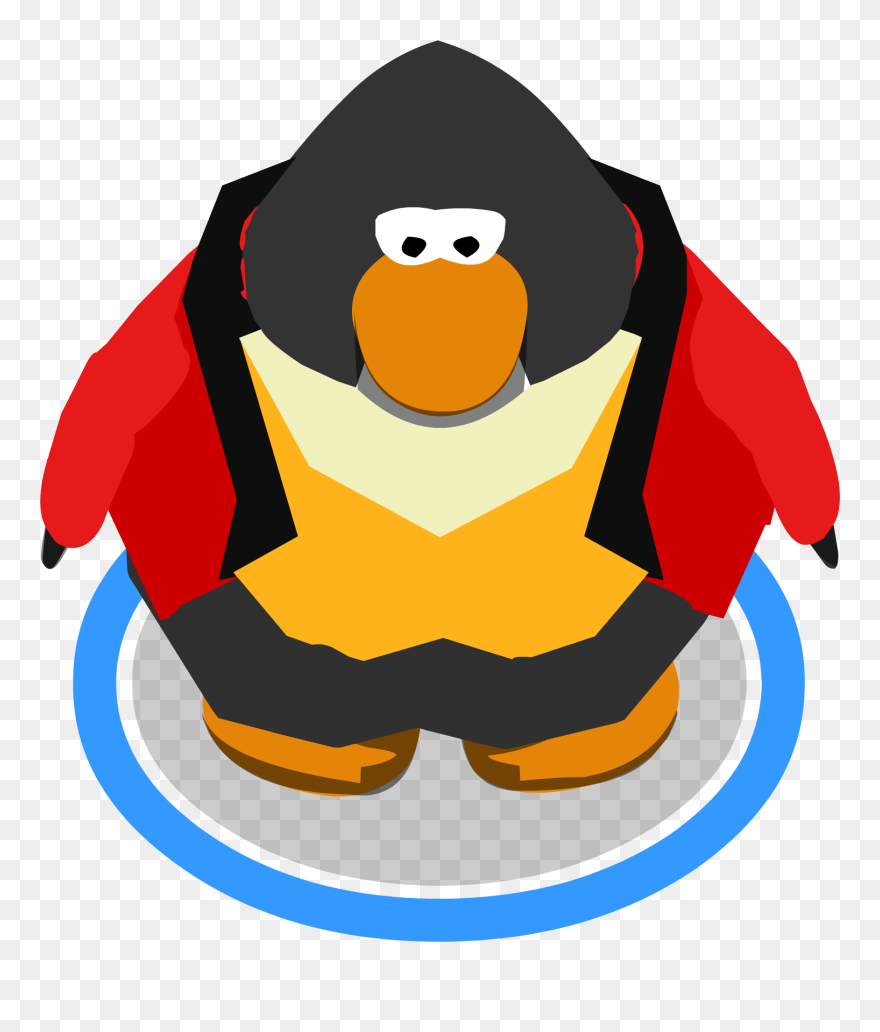 Ring Master Outfit Ingame - Club Penguin Penguin Model Clipart
