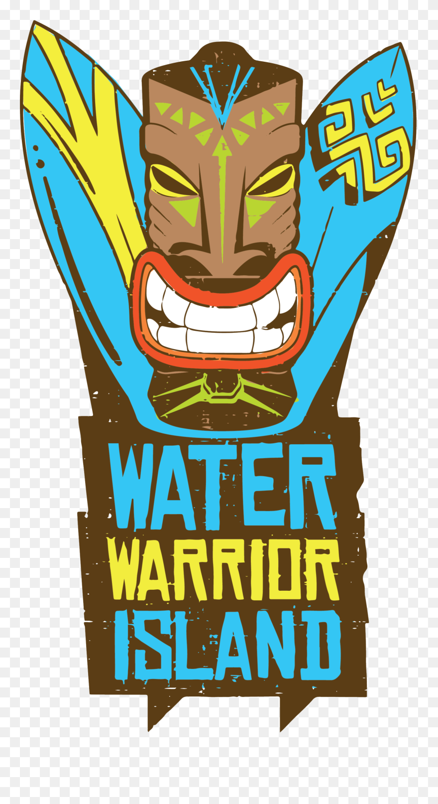 Water Warrior Logo Color - Water Warrior Island Clipart