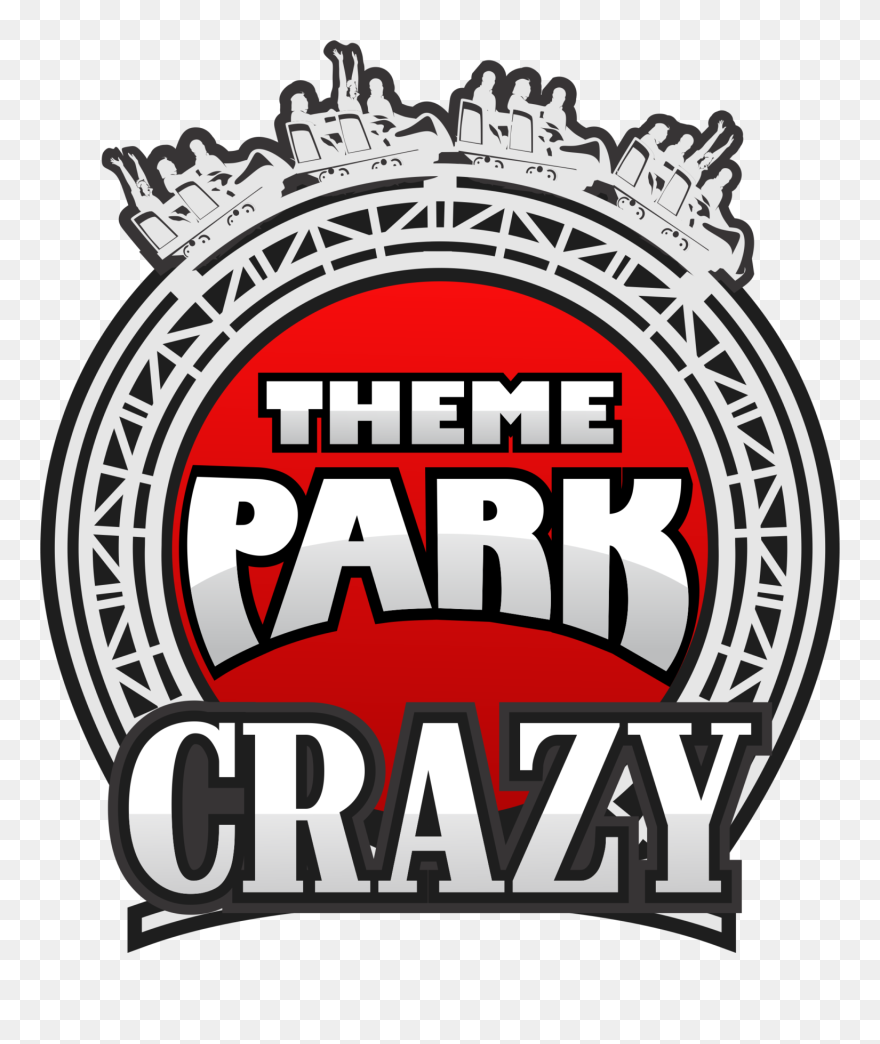 Theme Park Crazy - Logo Of Theme Parks Clipart