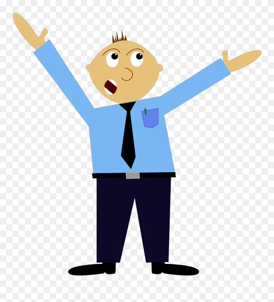 Cartoon Policeman Svg Clip Arts - Business Man Animation Png Transparent Png