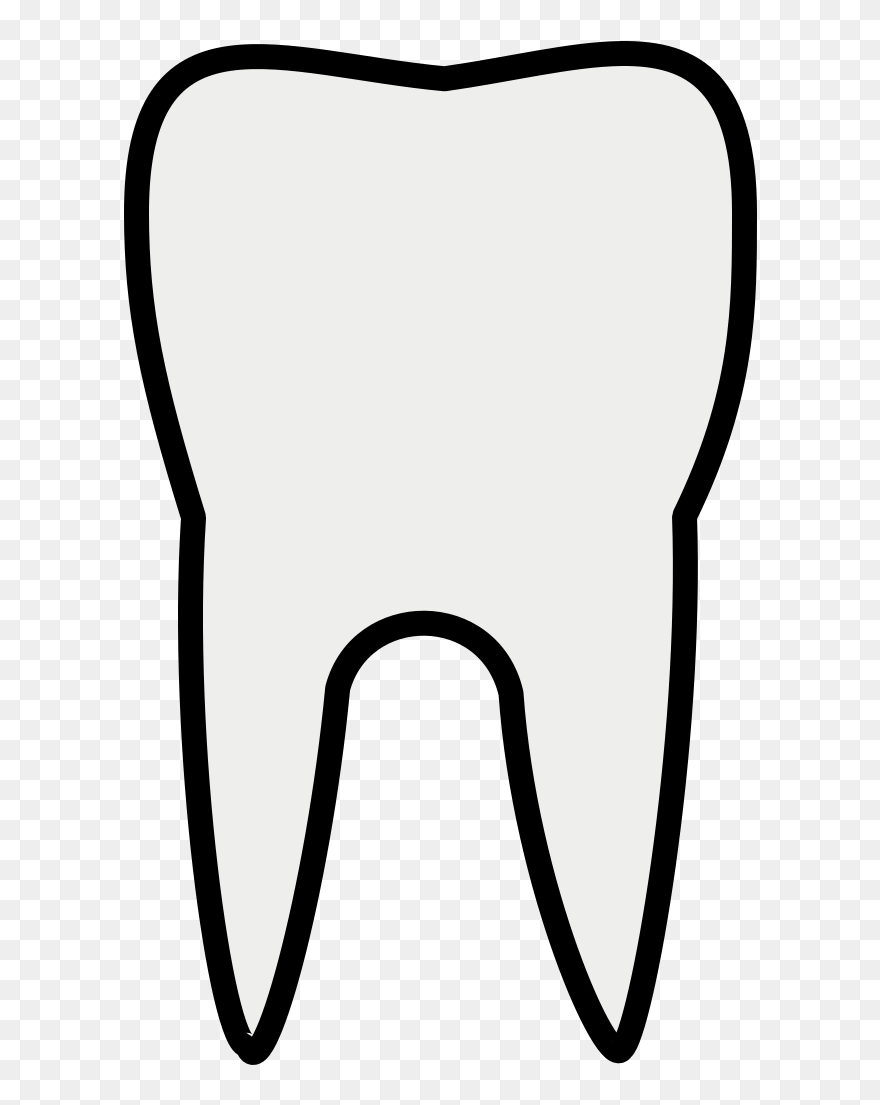 Tooth Molar Svg Clip Arts - Molar Tooth Clip Art - Png Download