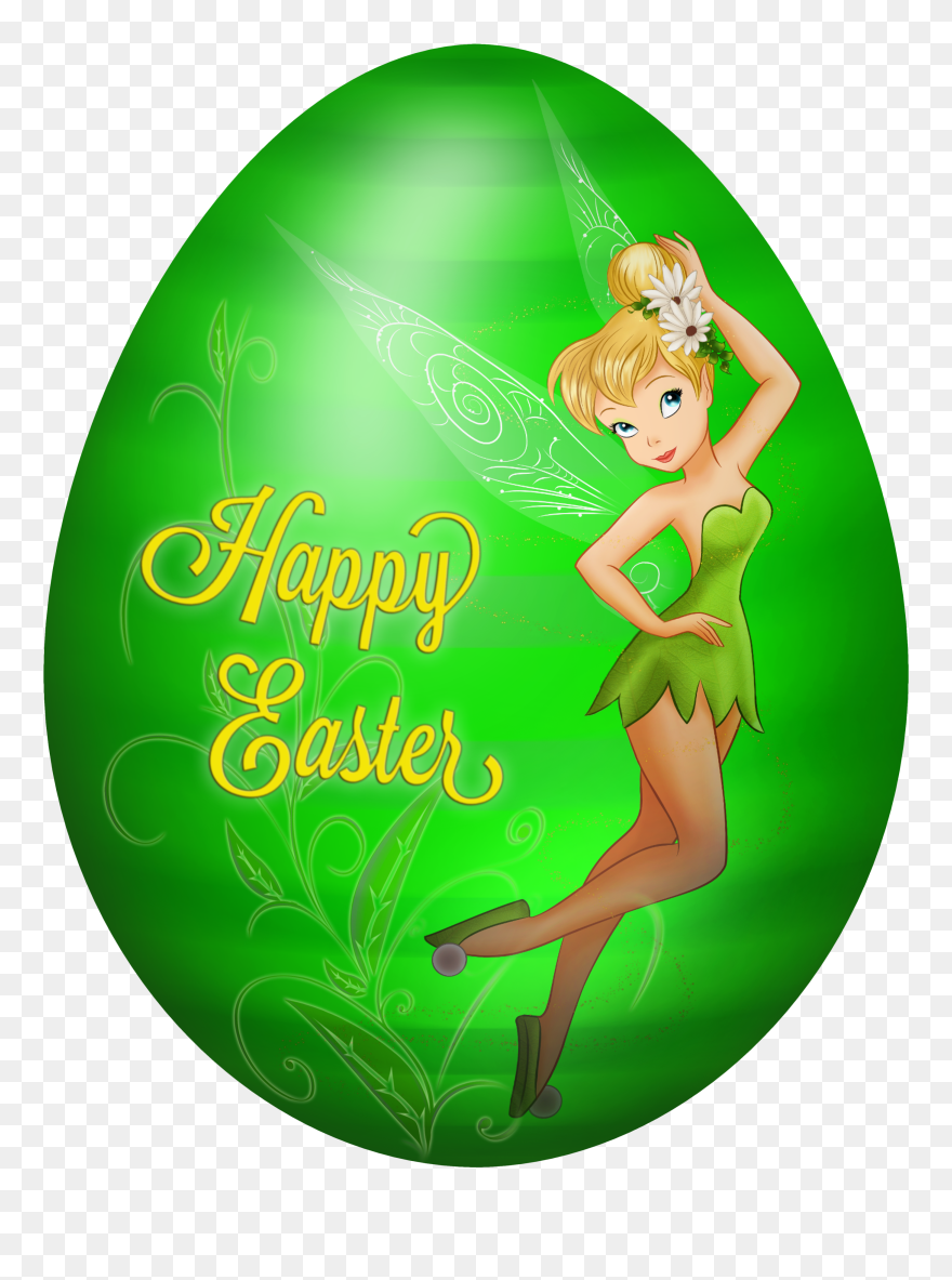 Drawing Tinkerbell Clip Art - Tinkerbell Easter Eggs - Png Download