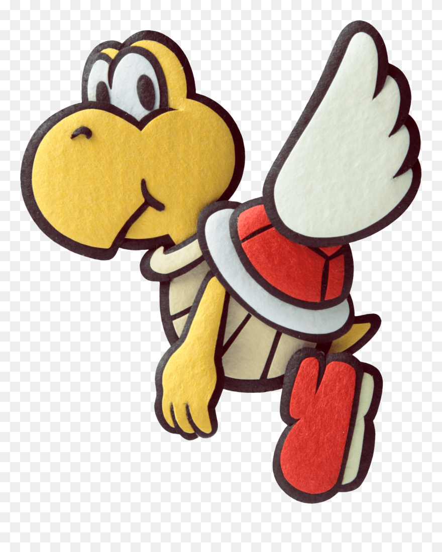 Paper Mario Koopa Paratroopa Clipart
