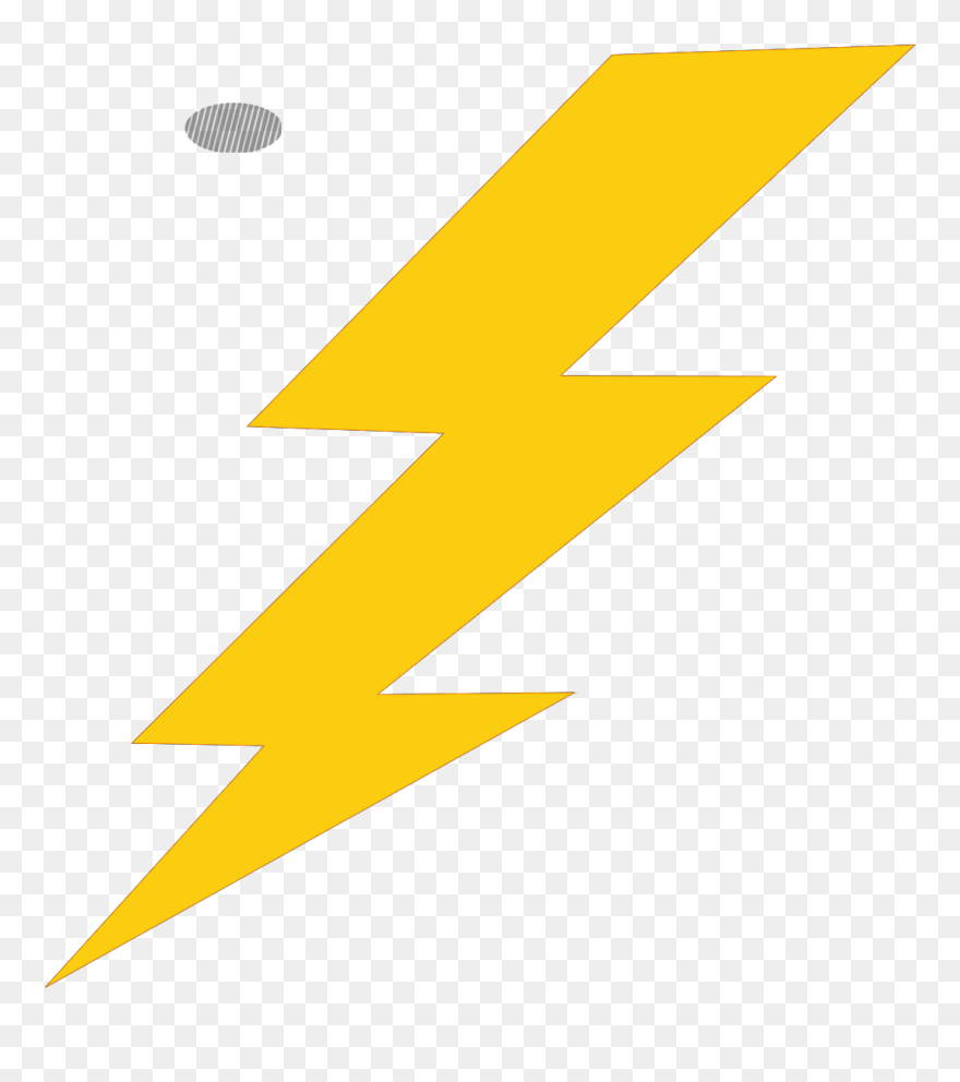 Blue Lightning Bolt Clipart - Png Download