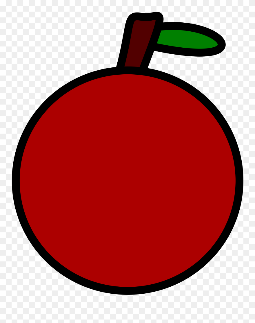 Big Apple Clipart Jpg Free Stock Very Simple Apple - Enzo Ferrari Museum - Png Download