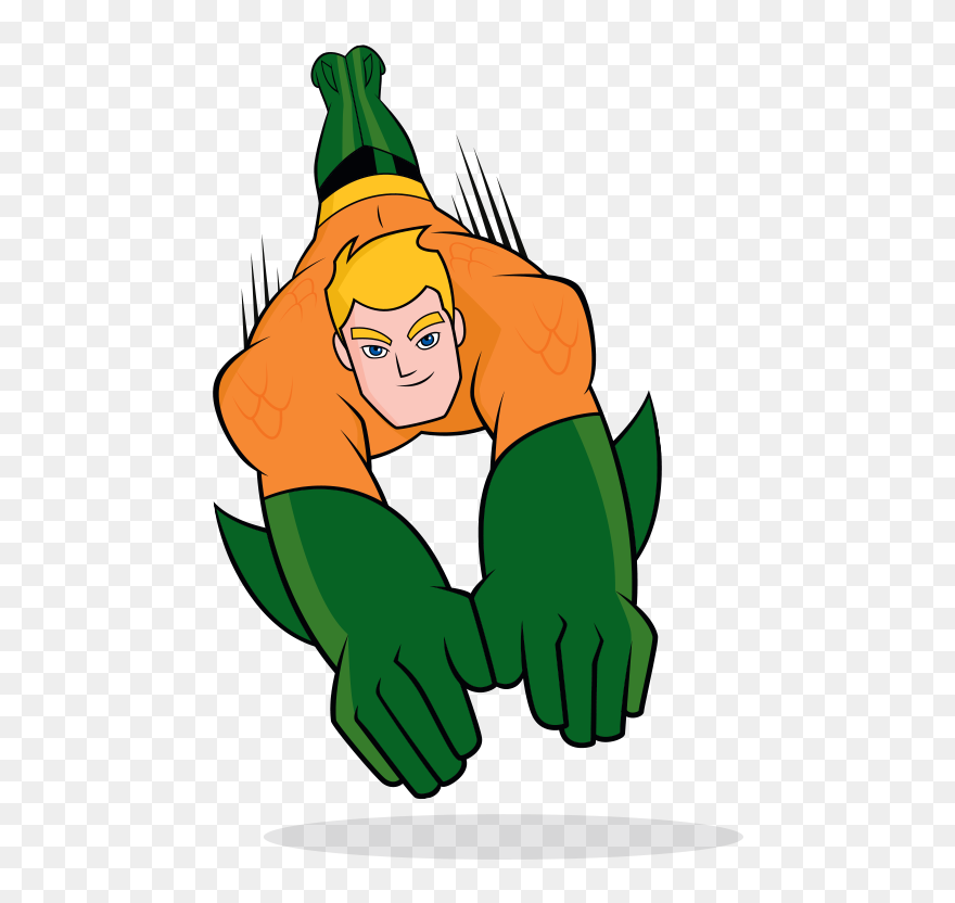 Dc Super Friends Aquaman Clipart