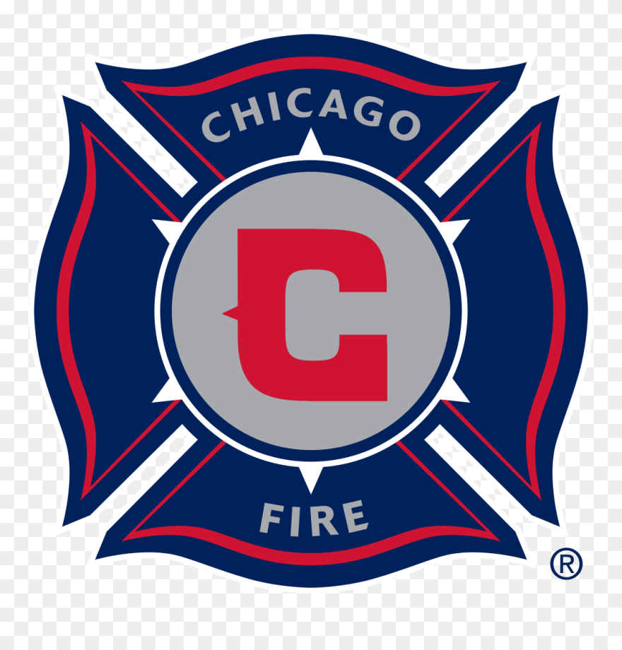 Chicago Fire Soccer Club Logo Clipart