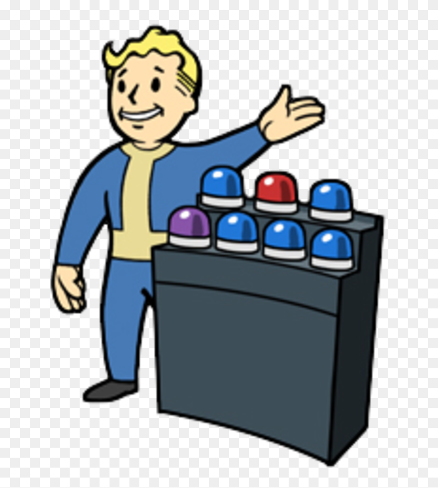 Nukapedia The Vault - Fallout Vault Boy Back Clipart