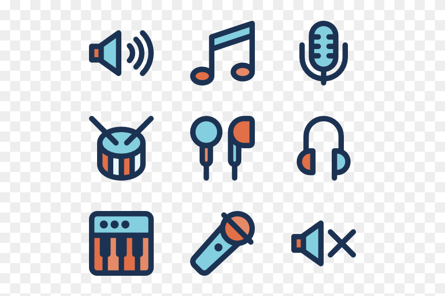 19 Sound Vector Speaker Design Huge Freebie Download - Vector Sound System Icon Clipart