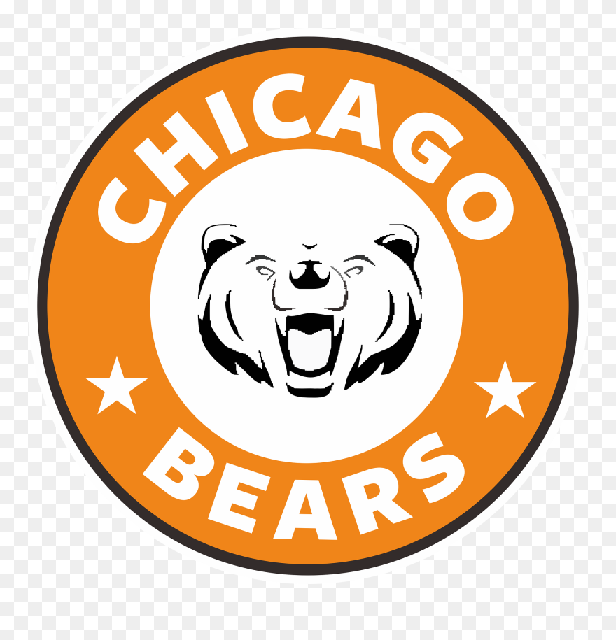 Transparent Chicago Bears Clipart - Osos De Chicago Nfl - Png Download