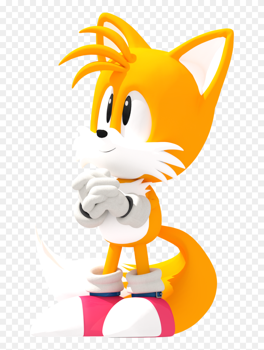 Cute Classic Tails Render By Matiprower - Tails The Fox Cute Clipart