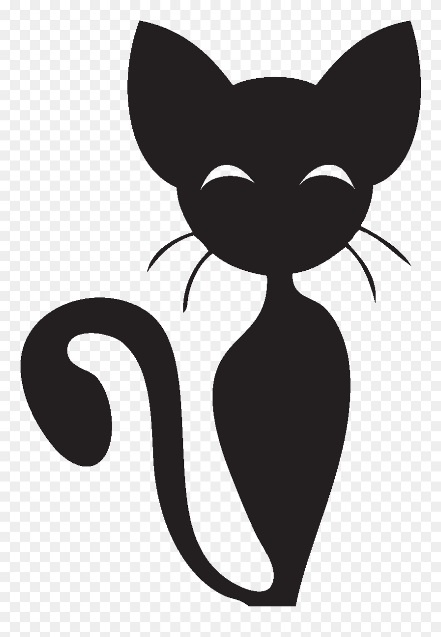Transparent Cat Tail Clipart - Cat - Png Download