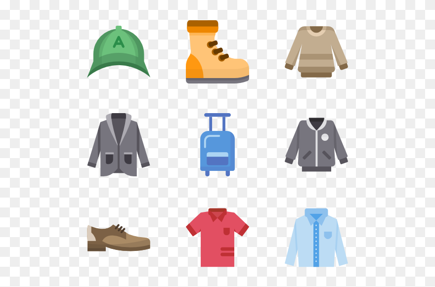 Clothes Png Icon - Vector Clothes Png Icon Clipart