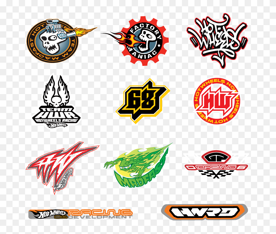 Style Guide 1 - Hot Wheels Clipart