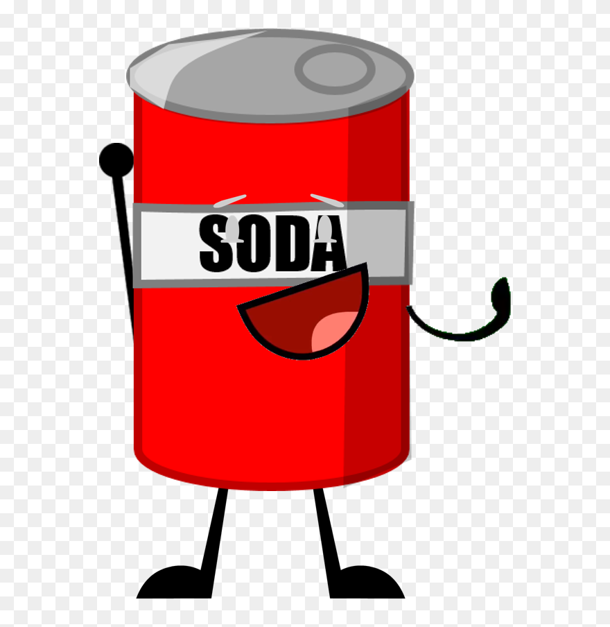 Soda Clipart Bfdi - Bfdi Object Show Characters - Png Download