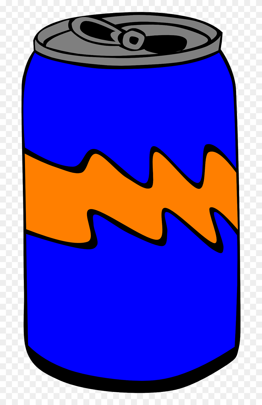 Can Soft Lemonade Free Photo - Soda Can Clip Art - Png Download