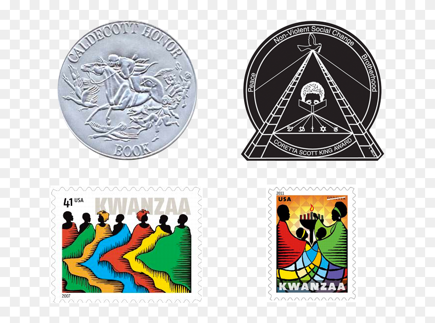 Daniel Minter Is A Recipient Of Both The Caldecott - Usps Kwanzaa Postage Stamp Clipart