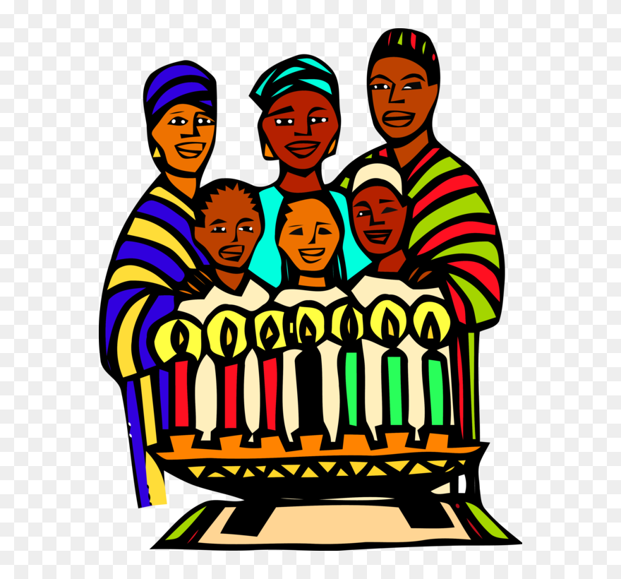 Transparent Kwanzaa People Social Group Cartoon For - Kwanzaa Clip Art - Png Download