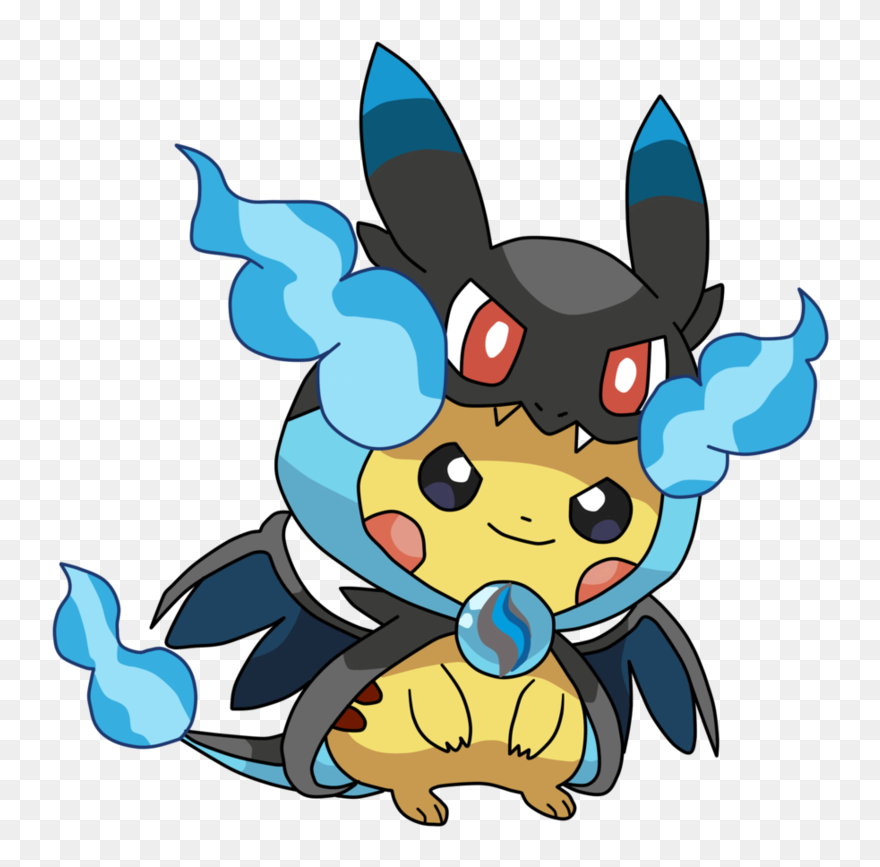 Penguin Chibi Minecraft Skins,chibi Penguin Tumblr,chibi - Pikachu Dressed Up As Charizard Clipart