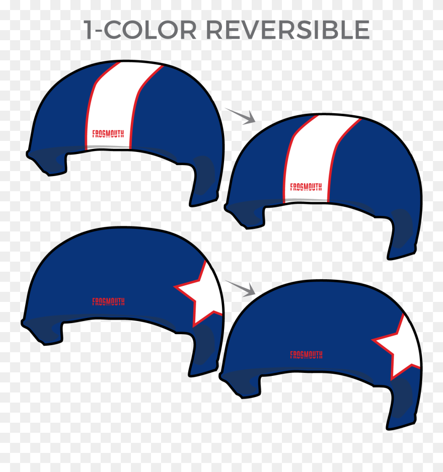 Transparent Yankees Png - Roller Derby Helmet Covers Clipart