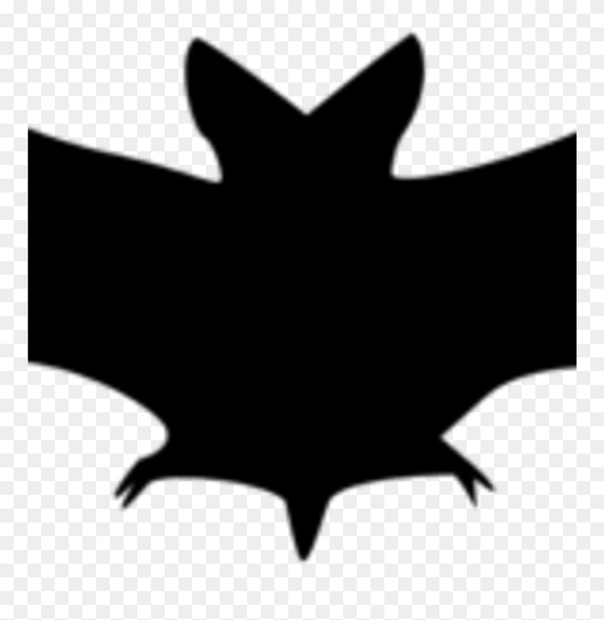 Transparent Bats Silhouette Png - Frases Tumblr Para Halloween Clipart