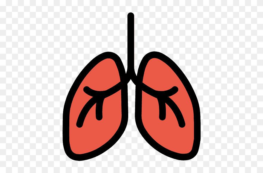 Lungs Emoji Clipart - Png Download