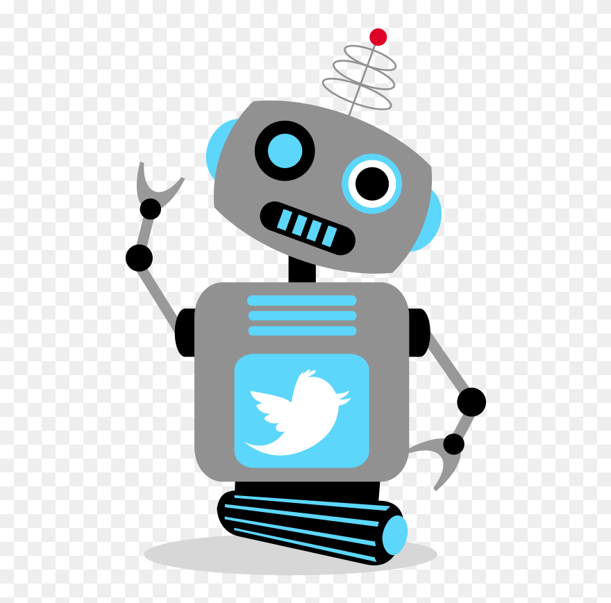 Twitter Bot Clipart