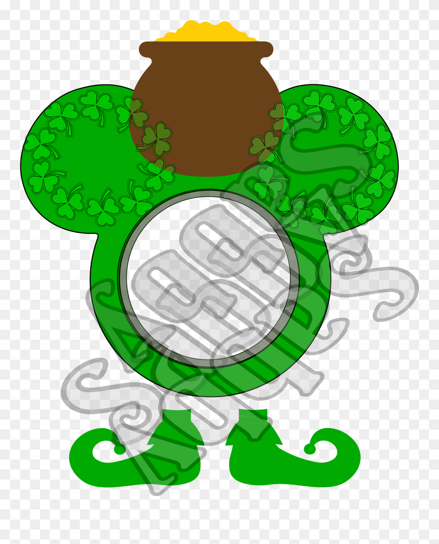 Mouse Clover 1aa St - Illustration Clipart